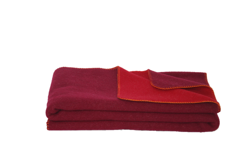 Pure Wool Organic Throw Blanket