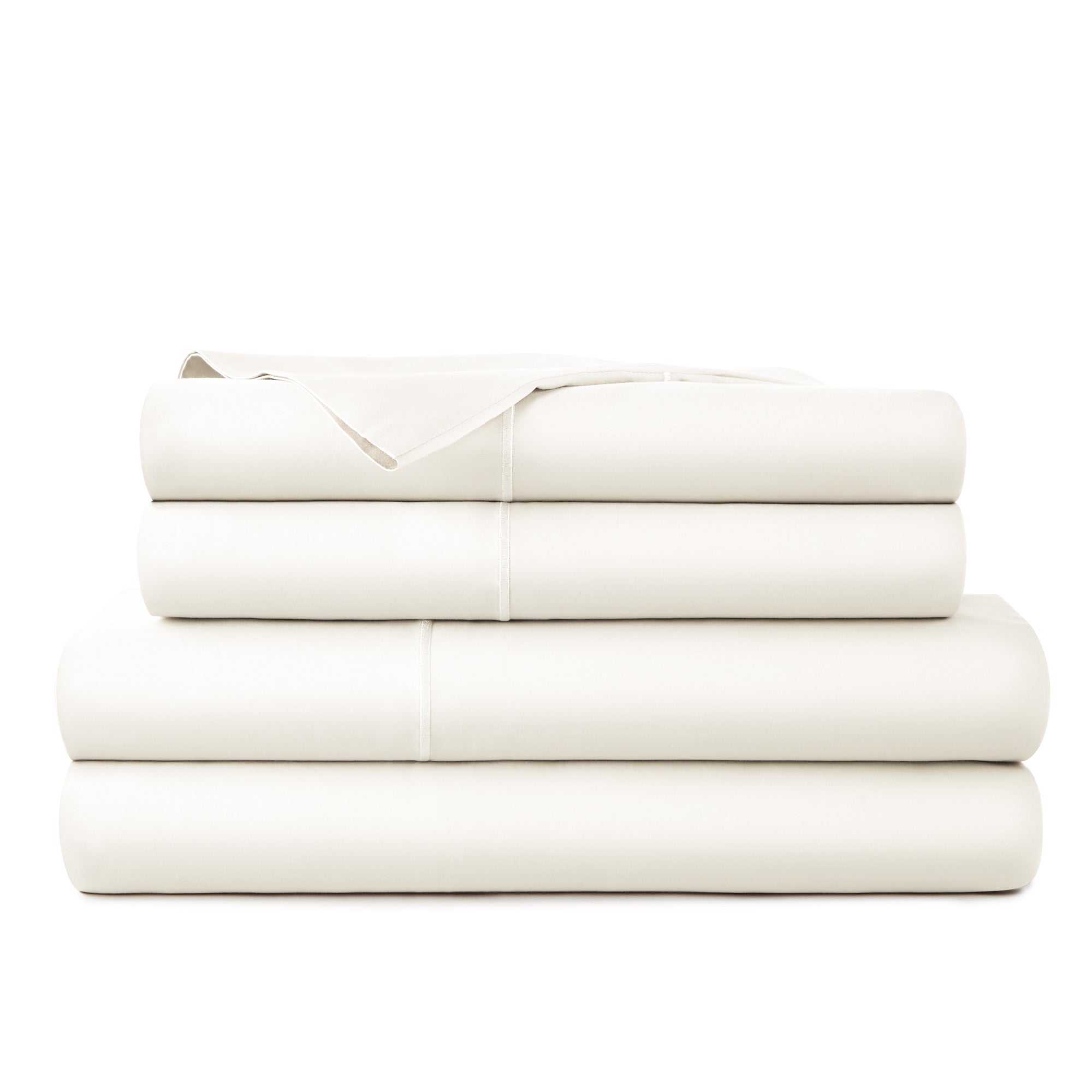Whisper Organics 100% Organic Cotton Sheets – 300TC Sateen Weave Bed ...