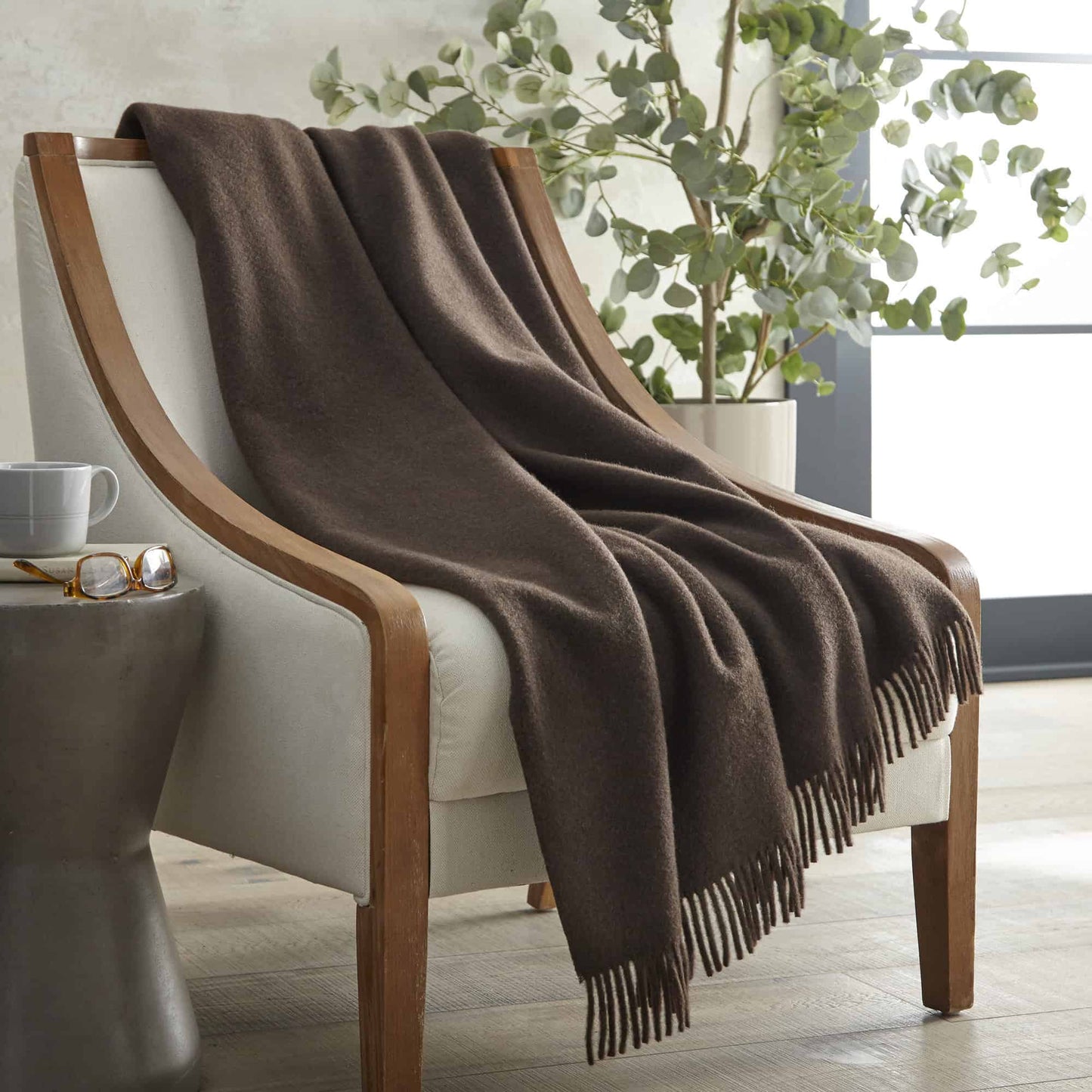 Softest Yak Wool Throw - All Natural Himalayan Yak Hair