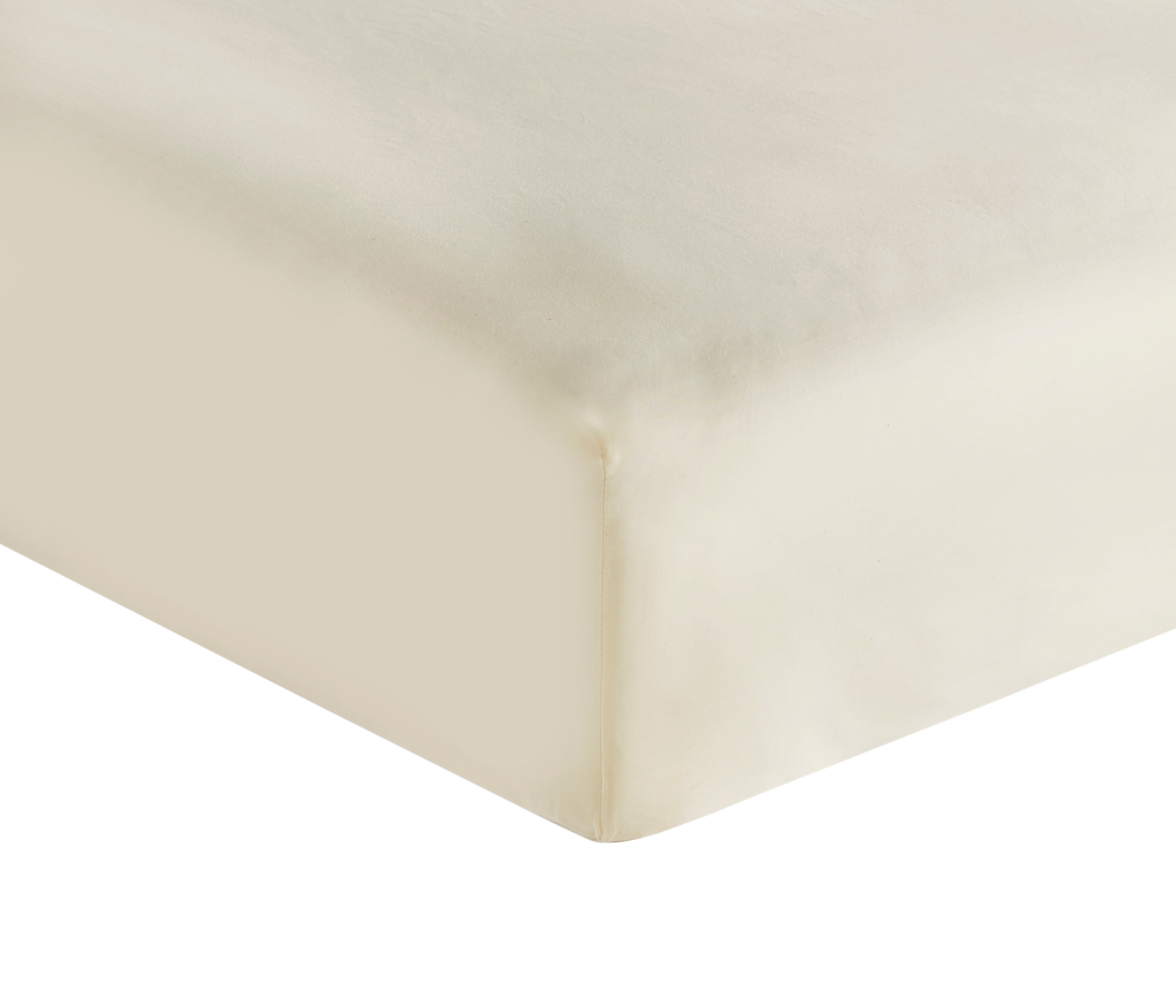 300 Thread Count Organic Fitted Sheet - Sateen
