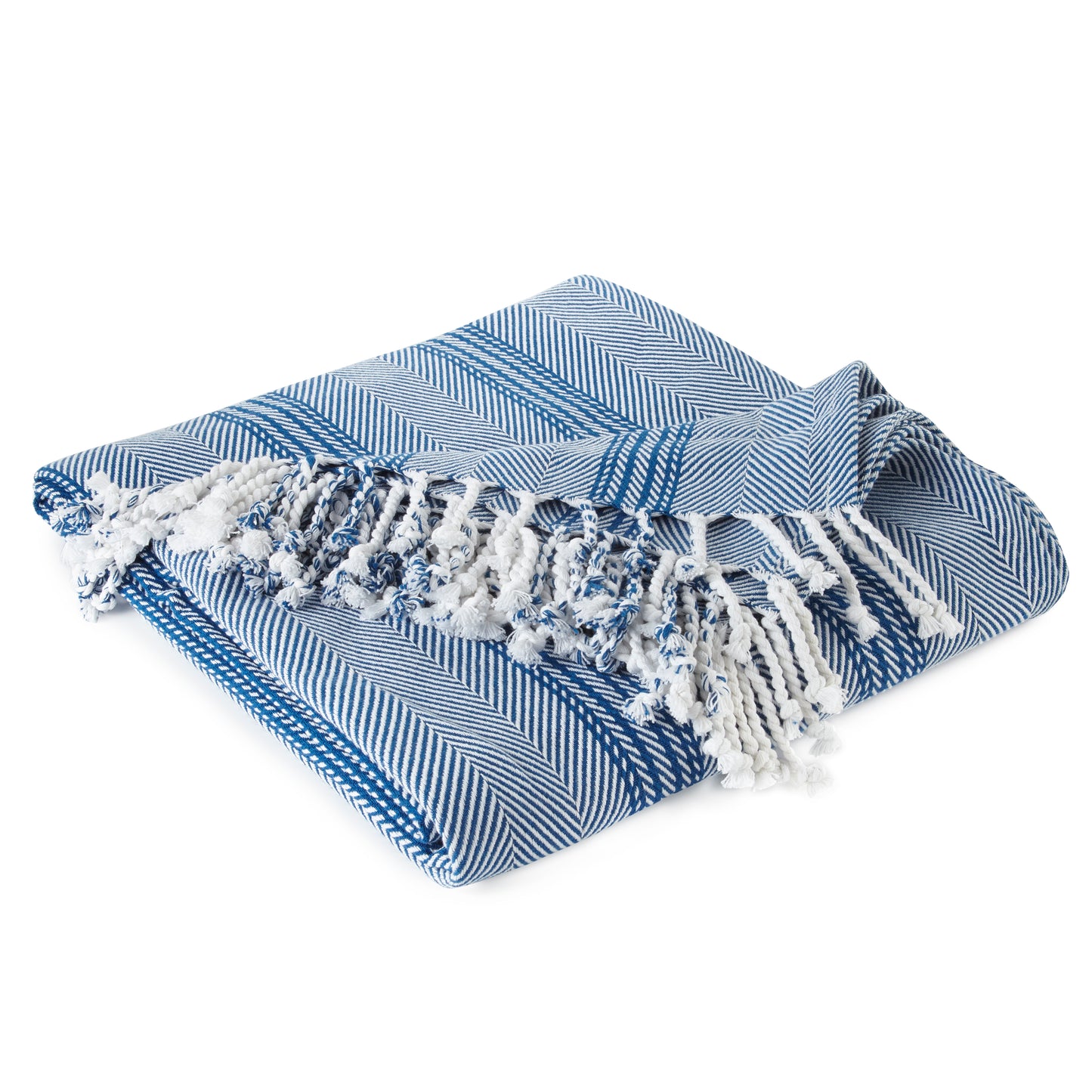 Herringbone Weave Organic Throws