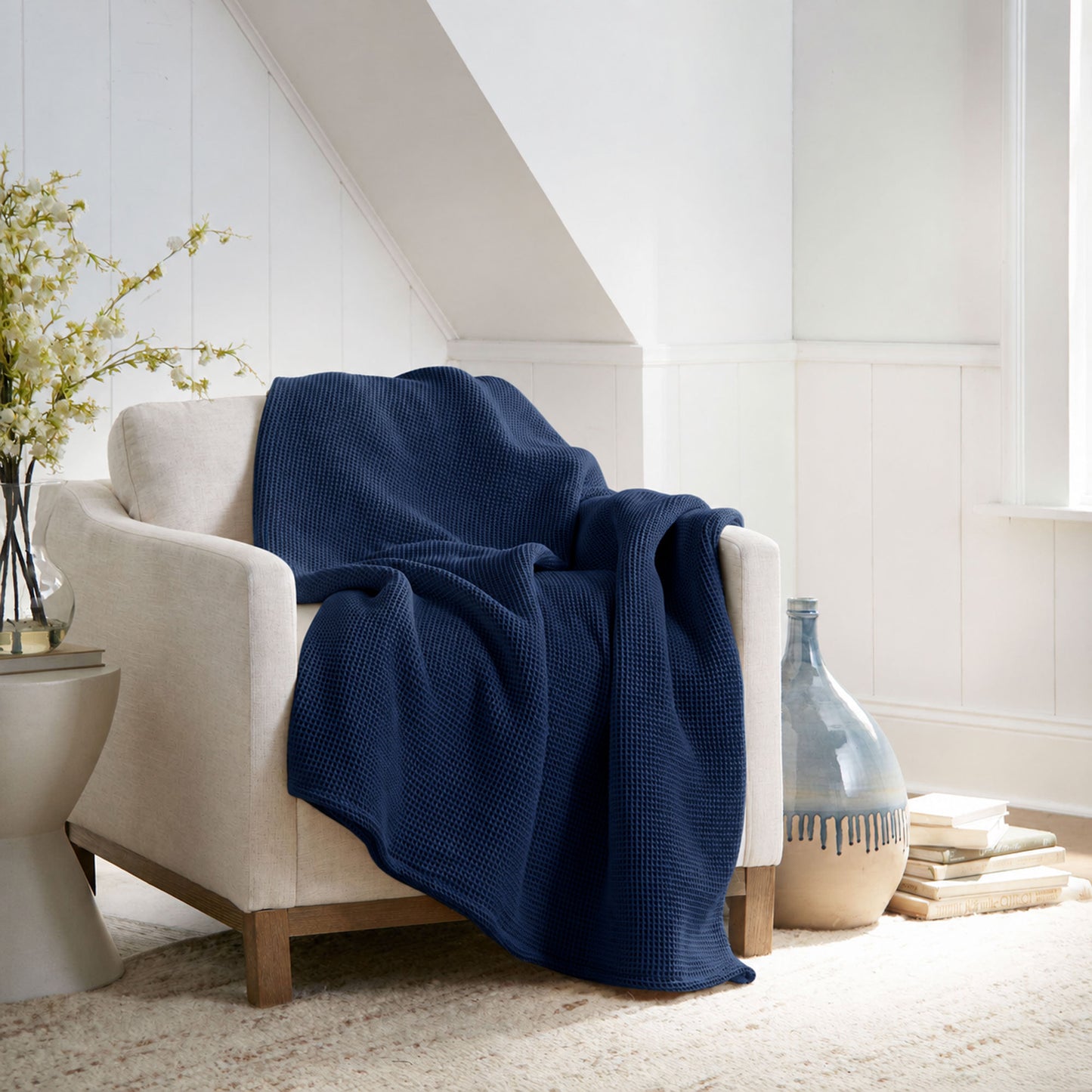 Waffle Knit Blanket Whisper Organics