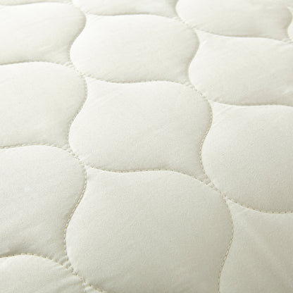 Organic Cotton Quilted Pillow Protectors