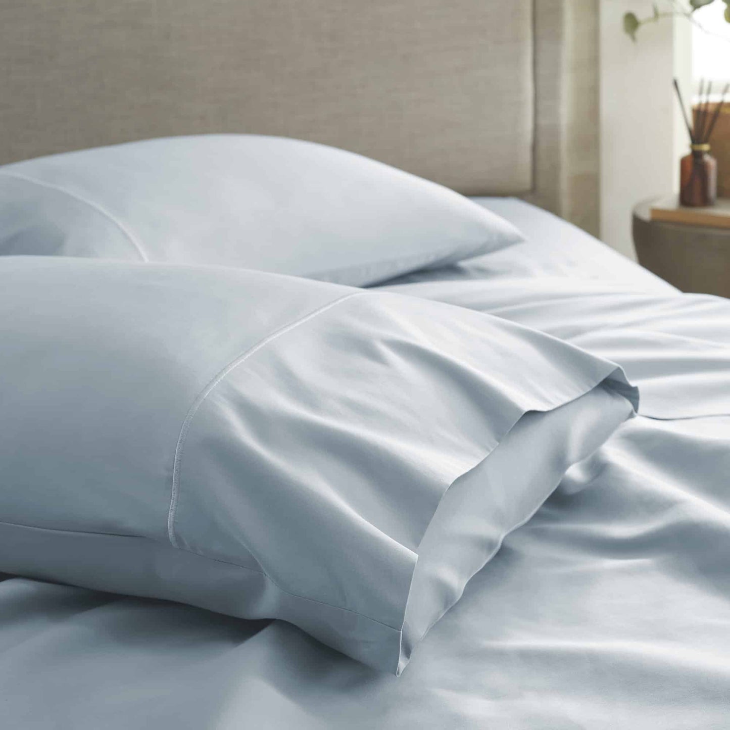 500 TC Satin-Kissenbezug-Set