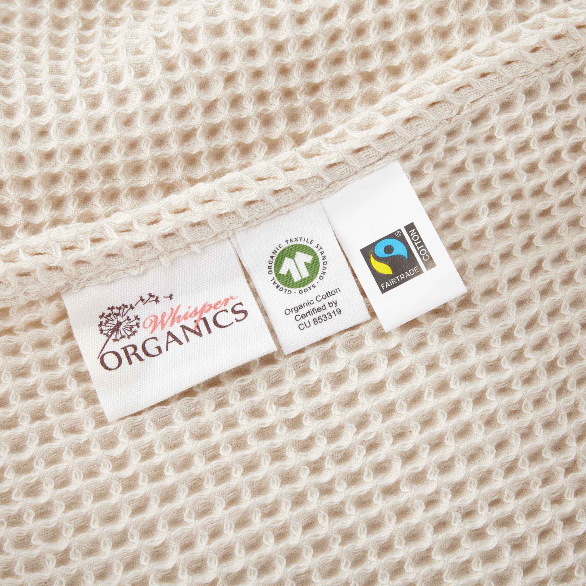 Waffle Knit Blanket Whisper Organics