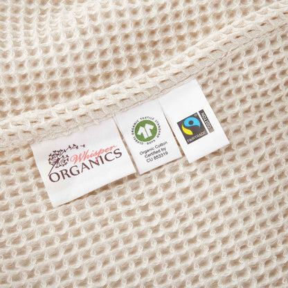 Waffle Knit Blanket Whisper Organics