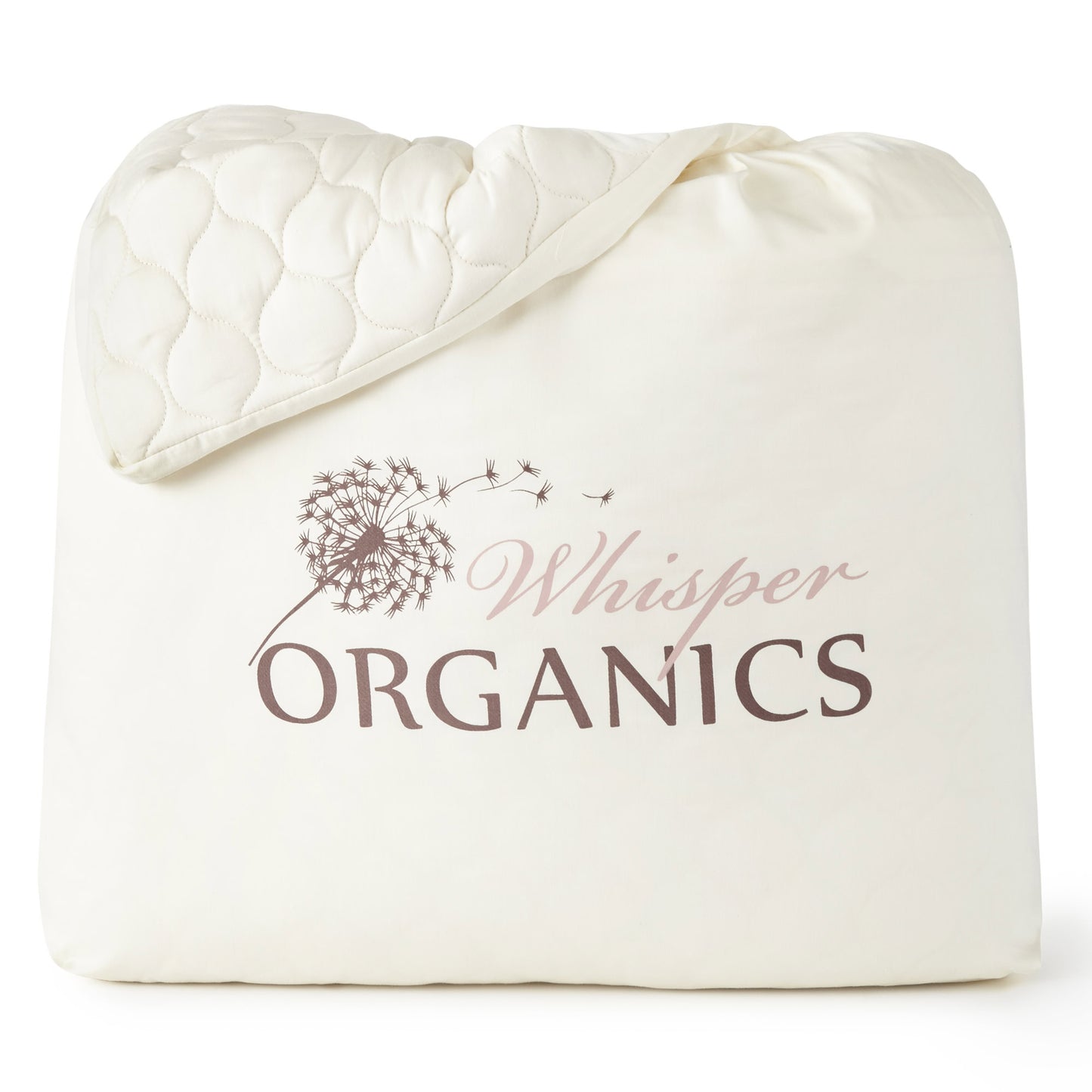 Organic Cotton Quilted Mattress Cover