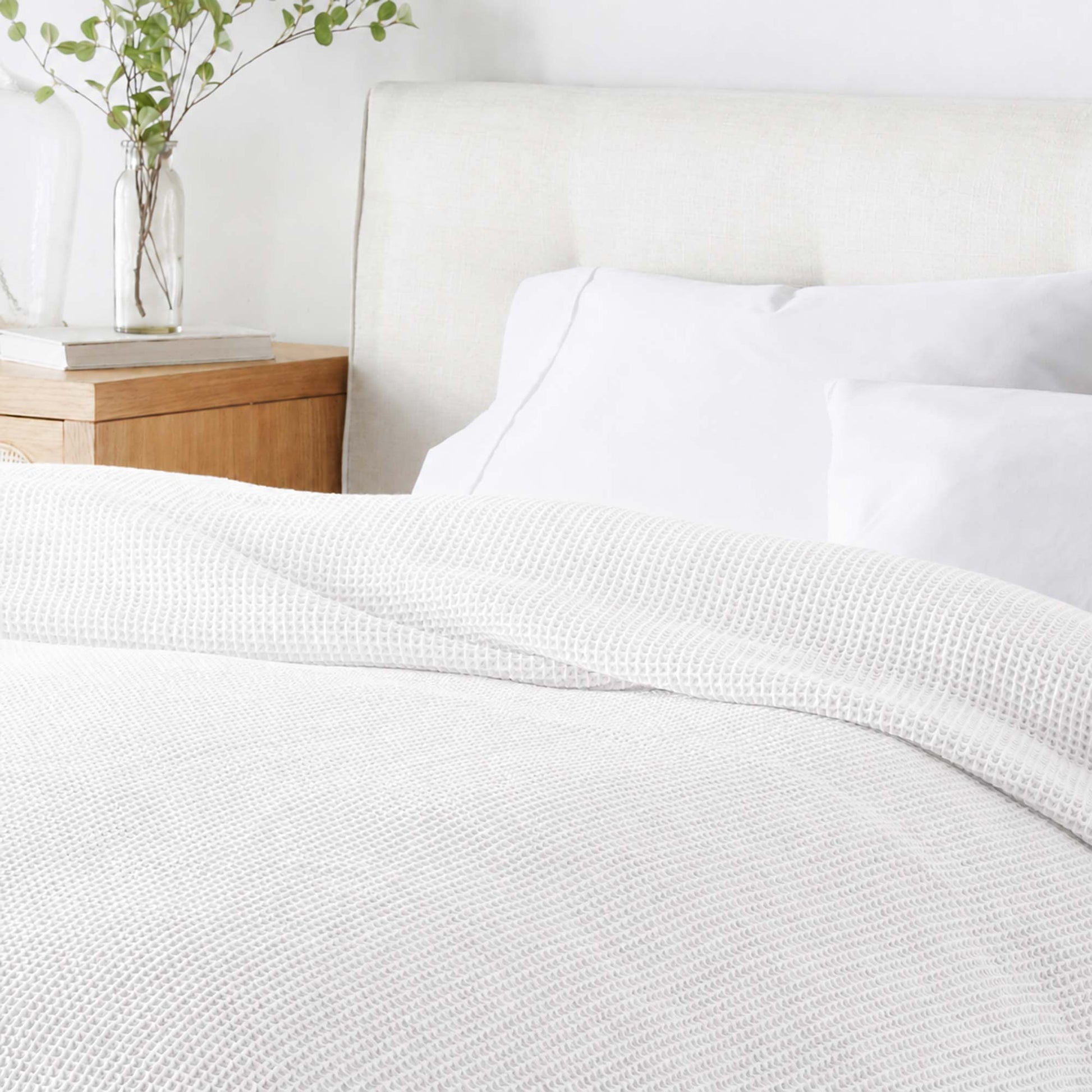 Waffle Knit Blanket Whisper Organics