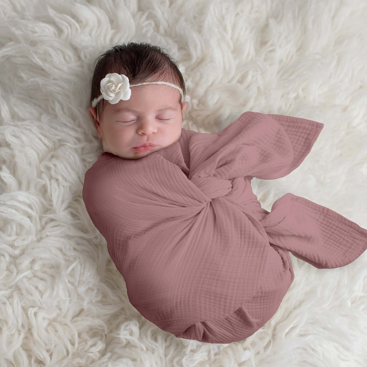 Muslin Organic Cotton Throw Blanket Whisper Organics