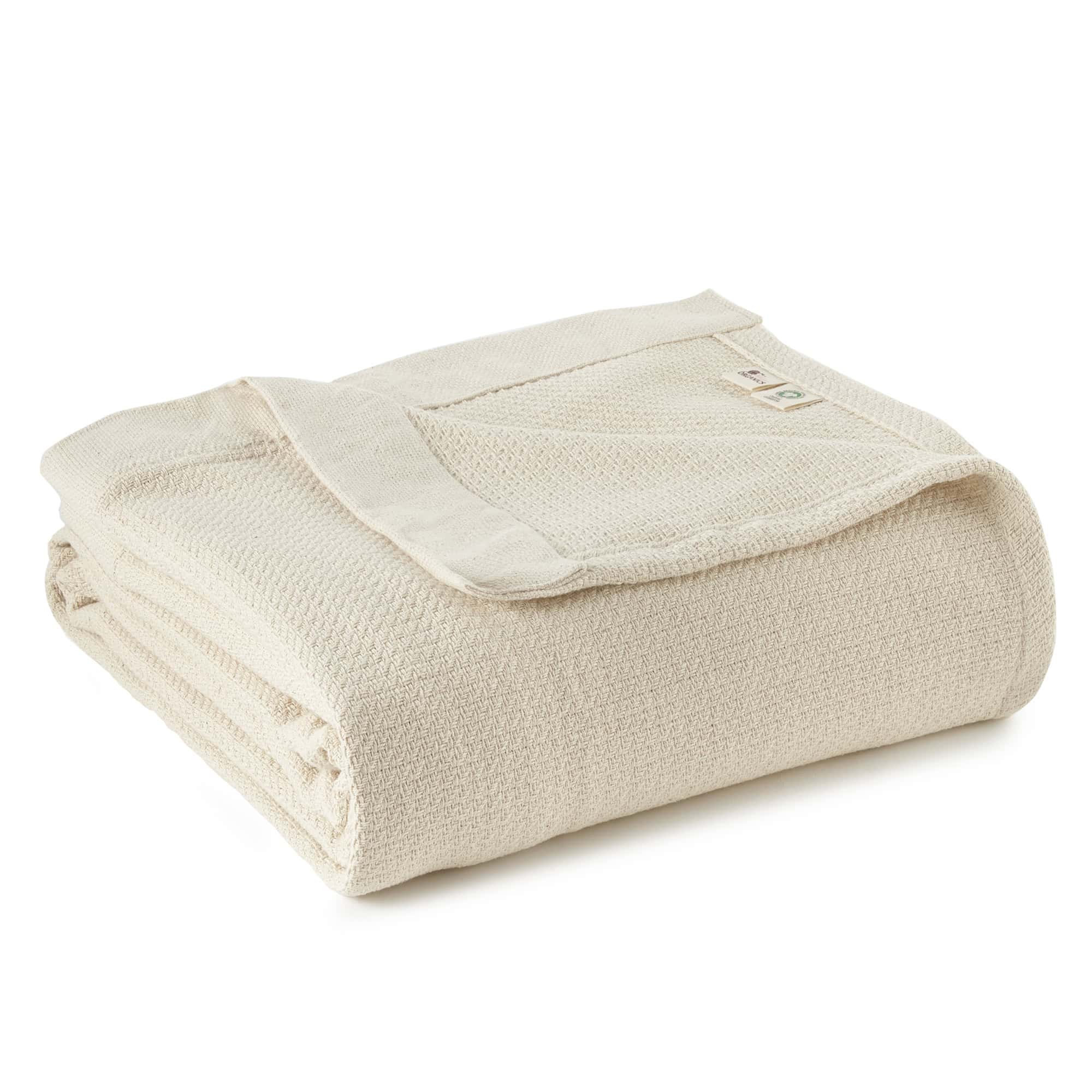Organic Woven Cotton Blanket – GOTS & Fairtrade Certified – All