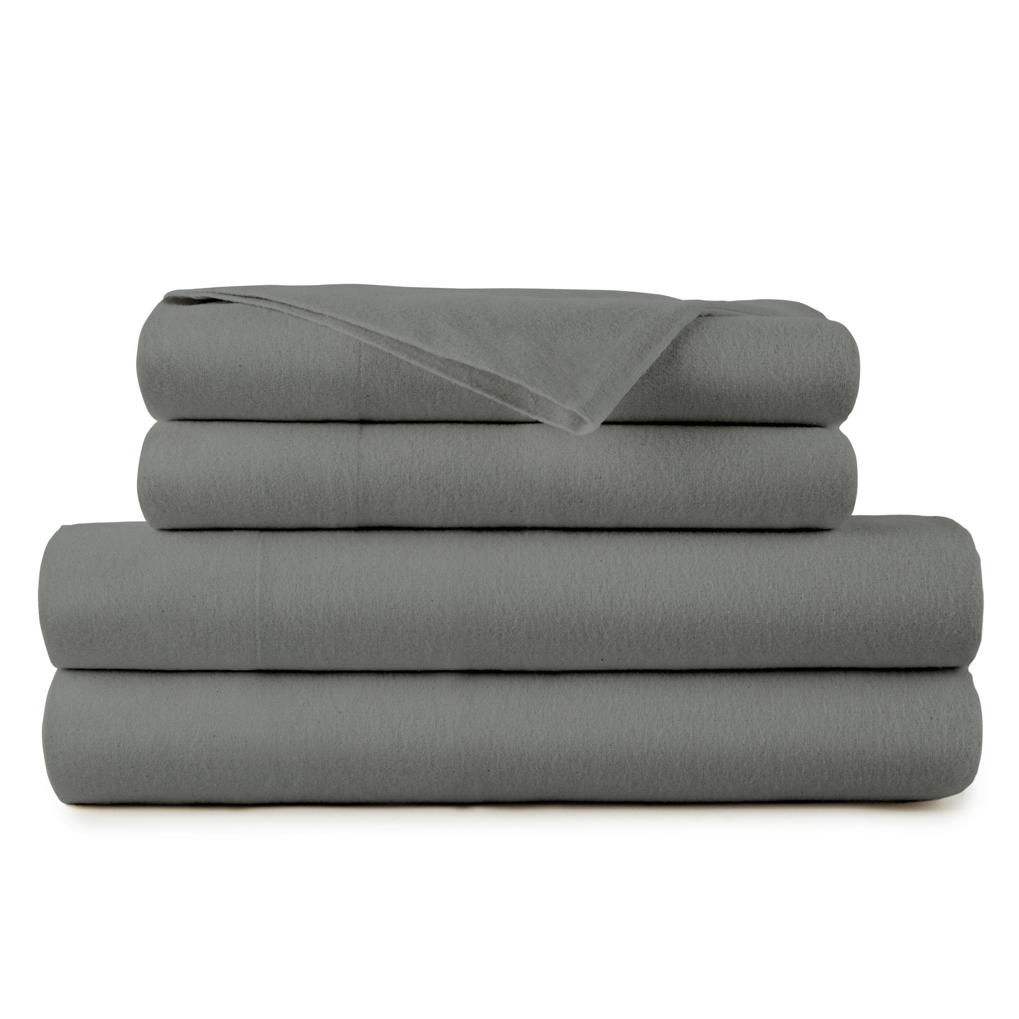 100% Organic Cotton Flannel Sheets Set – GOTS & Fairtrade Certified ...