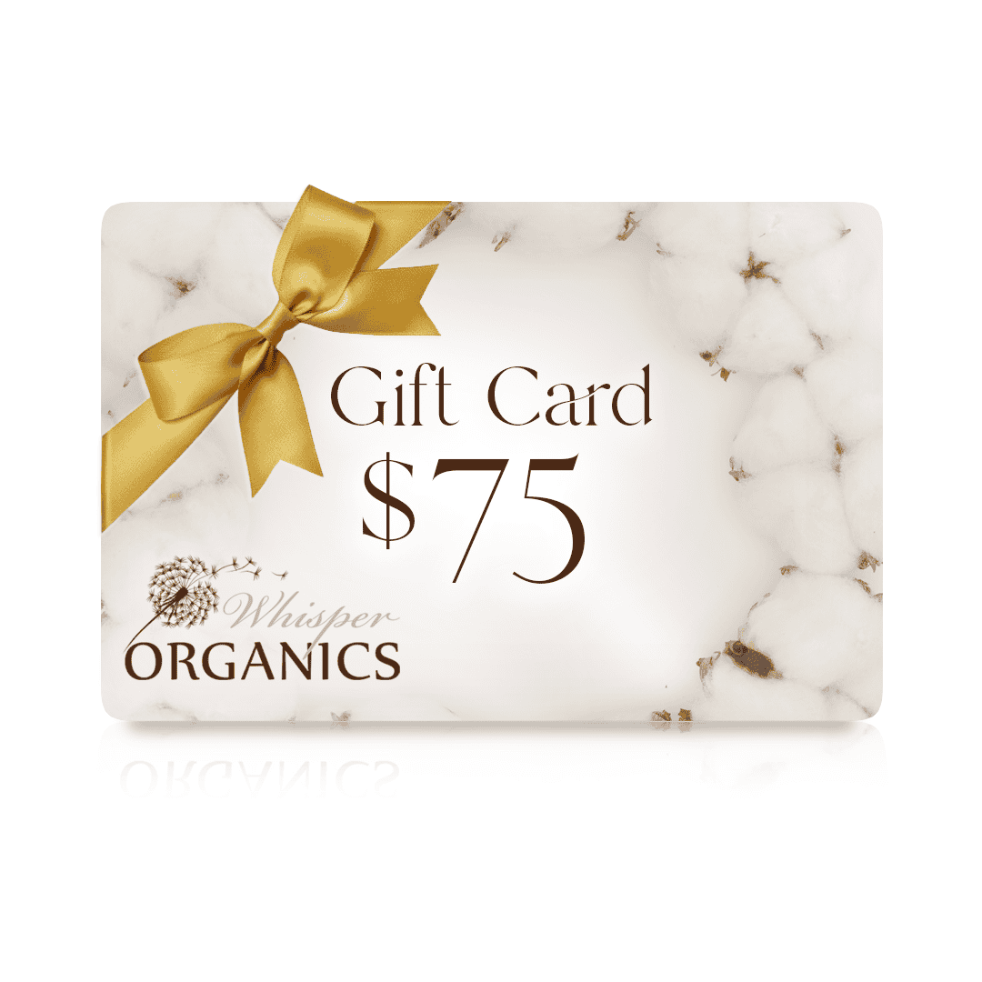 Whisper Organics Holiday Gift Cards Whisper Organics
