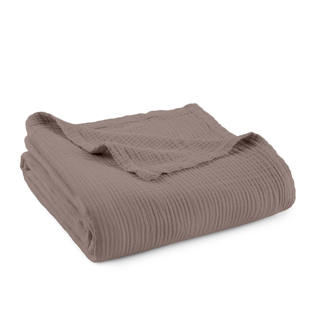 Muslin Organic Cotton Throw Blanket Whisper Organics