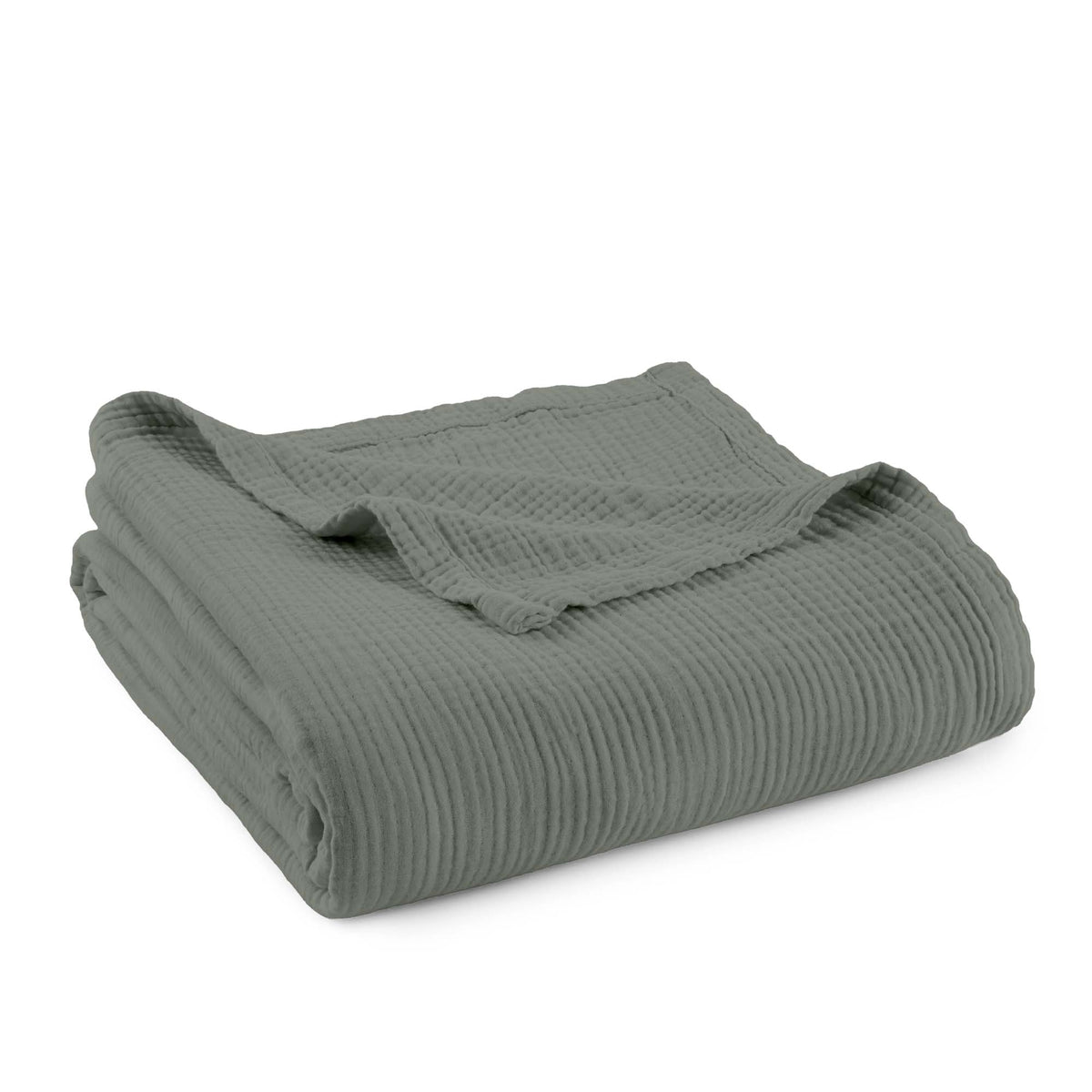 Muslin Organic Cotton Throw Blanket Whisper Organics