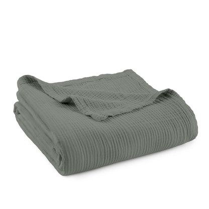 Muslin Organic Cotton Throw Blanket Whisper Organics