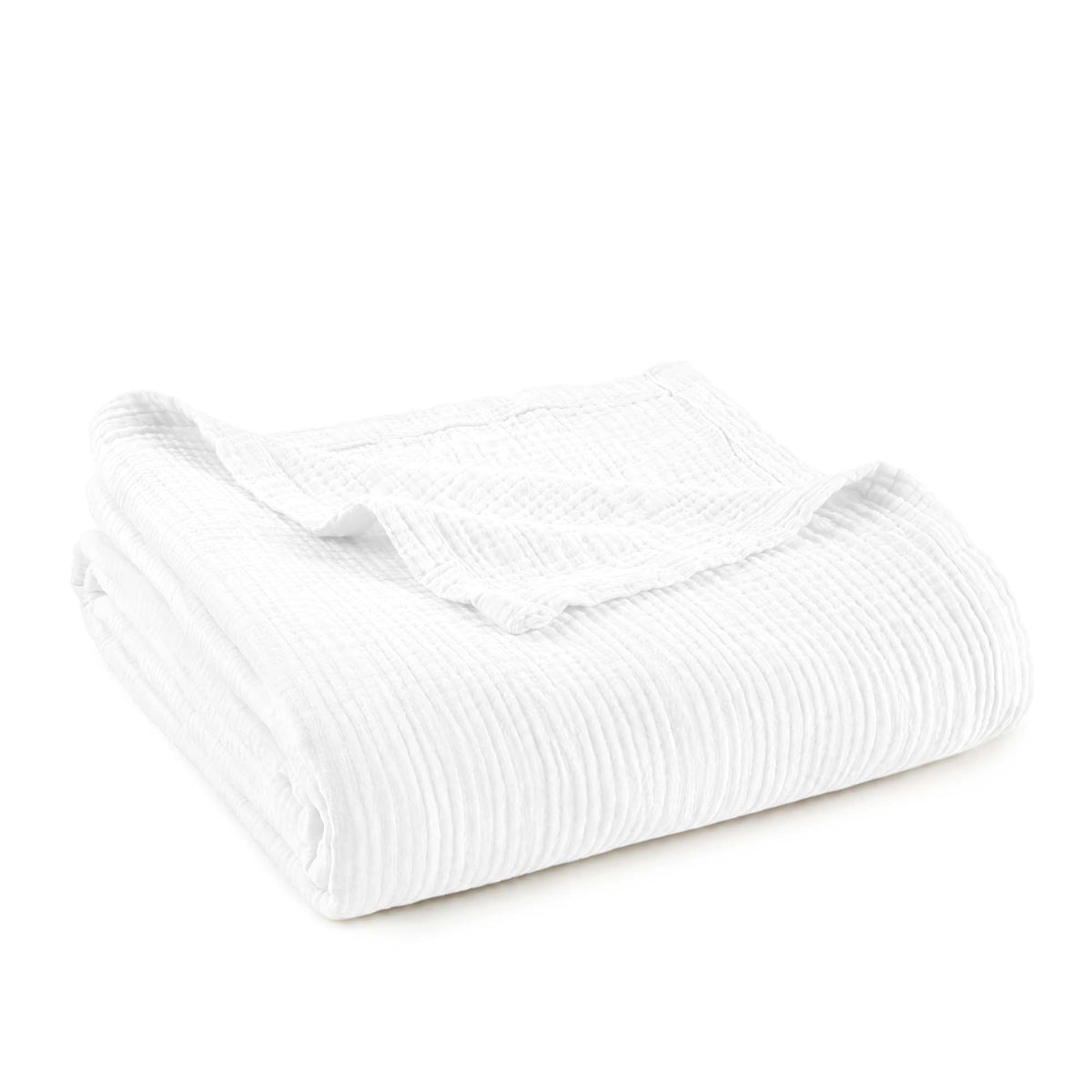 Muslin Organic Cotton Throw Blanket Whisper Organics