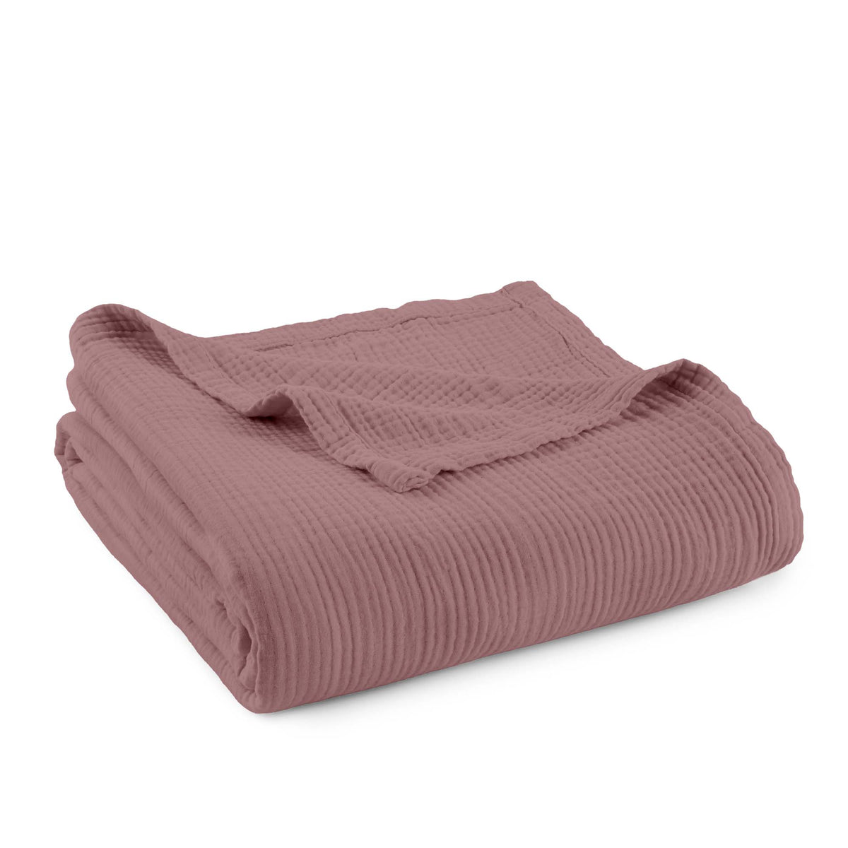 Muslin Organic Cotton Throw Blanket Whisper Organics