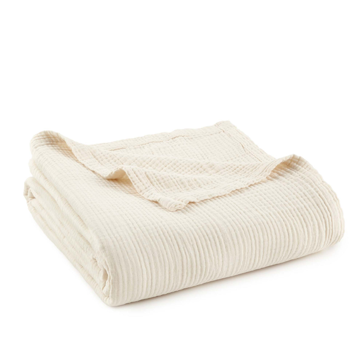 Muslin Organic Cotton Throw Blanket Whisper Organics