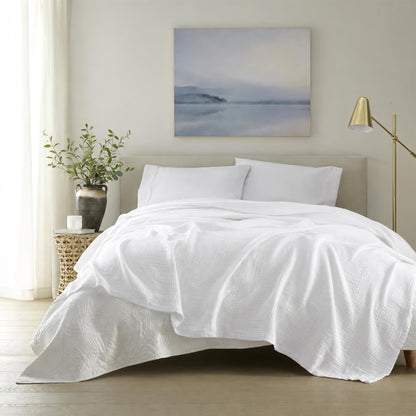 Muslin Organic Cotton Throw Blanket Whisper Organics