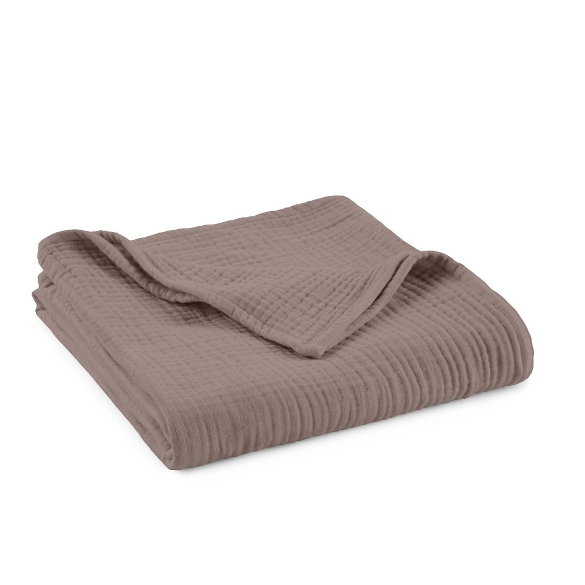 Muslin Organic Cotton Throw Blanket Whisper Organics