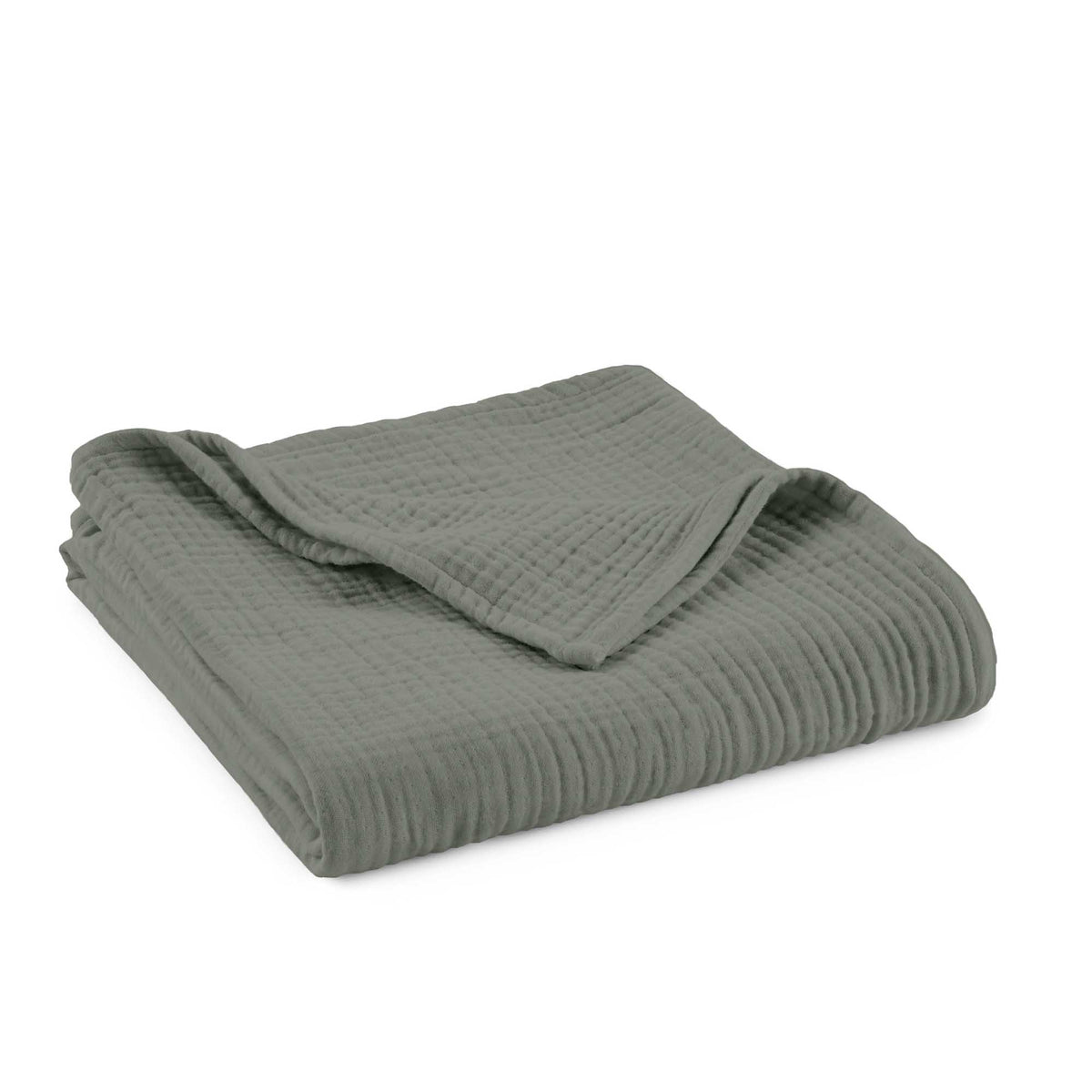 Muslin Organic Cotton Throw Blanket Whisper Organics