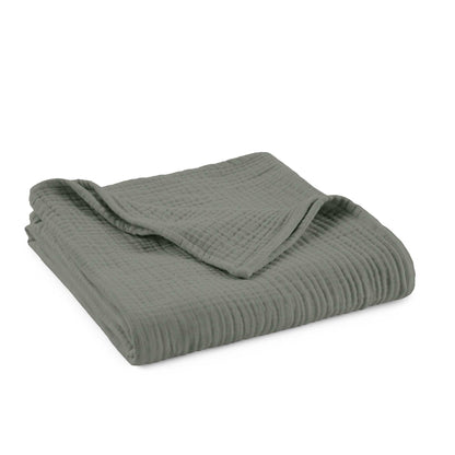 Muslin Organic Cotton Throw Blanket Whisper Organics