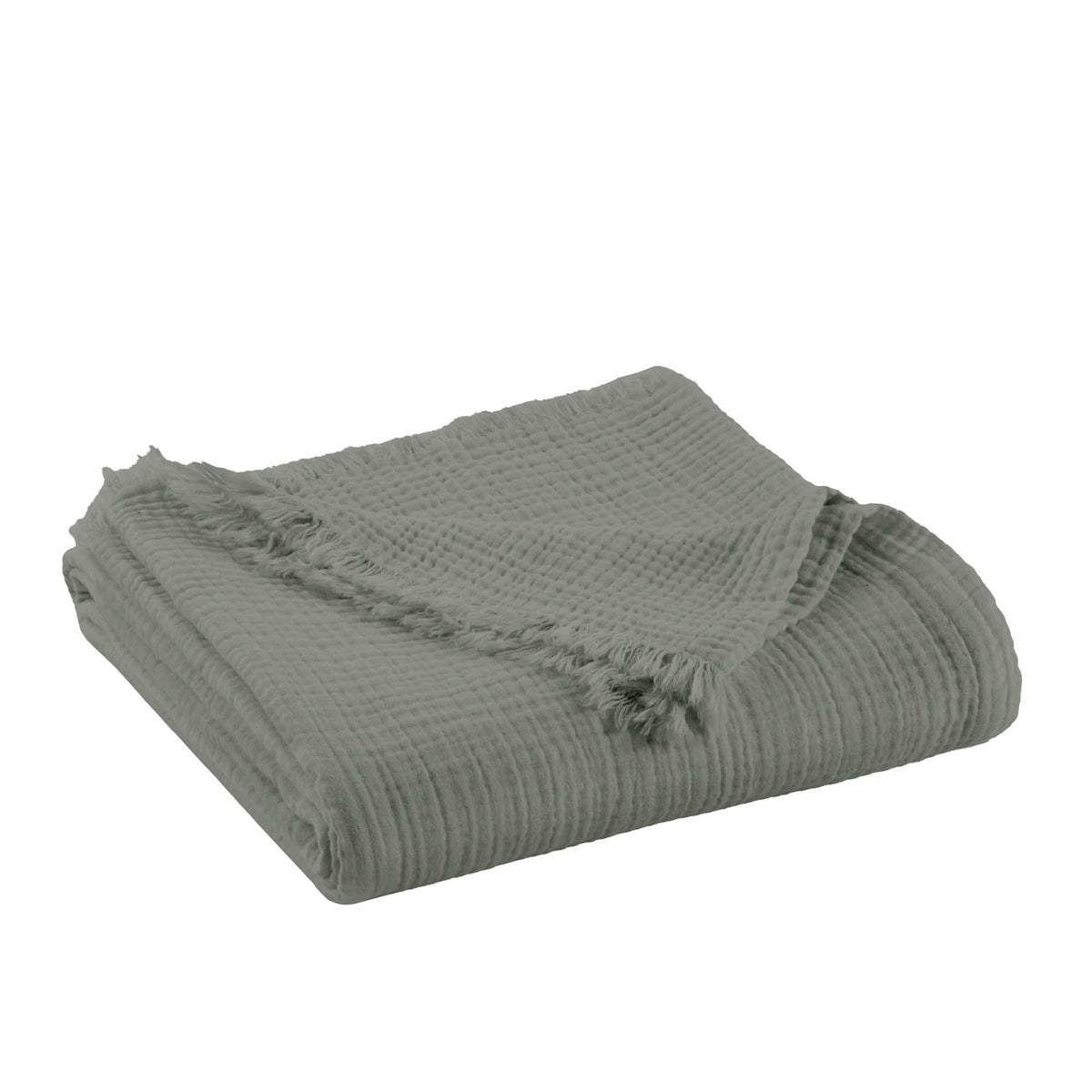 Muslin Organic Cotton Throw Blanket Whisper Organics