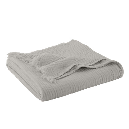 Manta de muselina de algodón orgánico