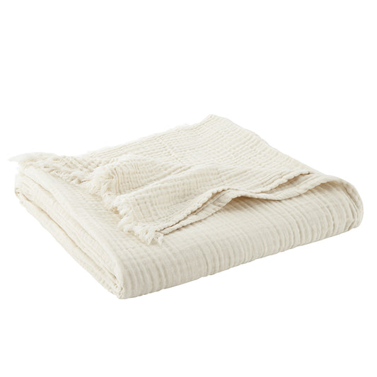 Manta de muselina de algodón orgánico