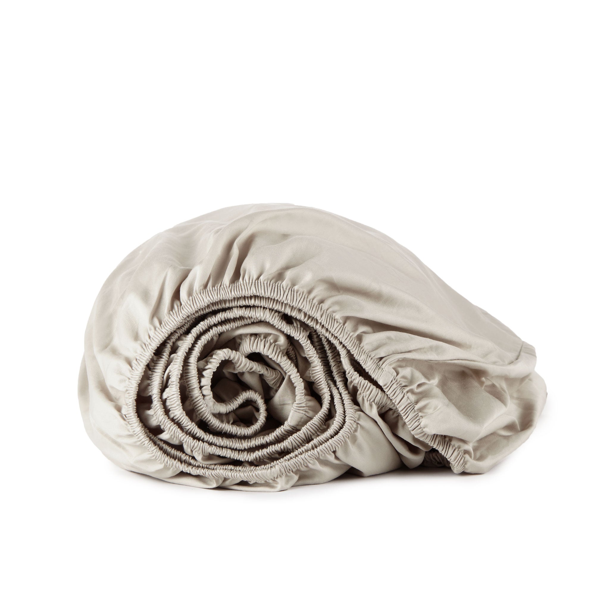 Whisper Organics Fitted Sheet – 100% Organic Cotton, 300 Thread Count, Deep Pocket Sateen Weave – GOTS & Fairtrade Certified, Hypoallergenic & Non-Toxic