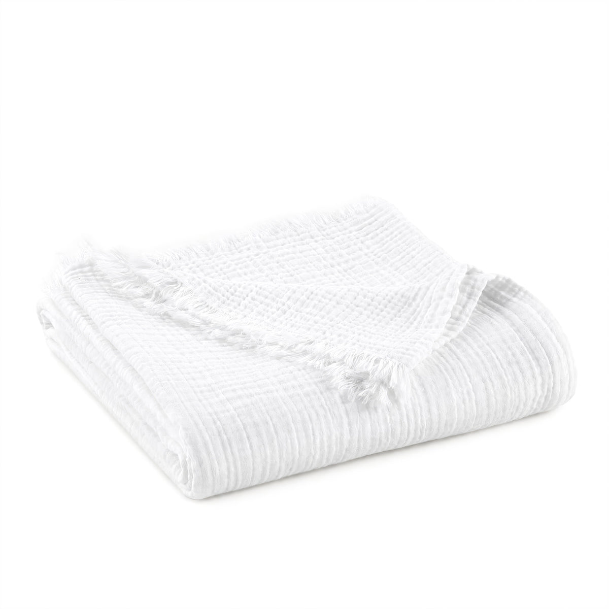 Muslin Organic Cotton Throw Blanket Whisper Organics