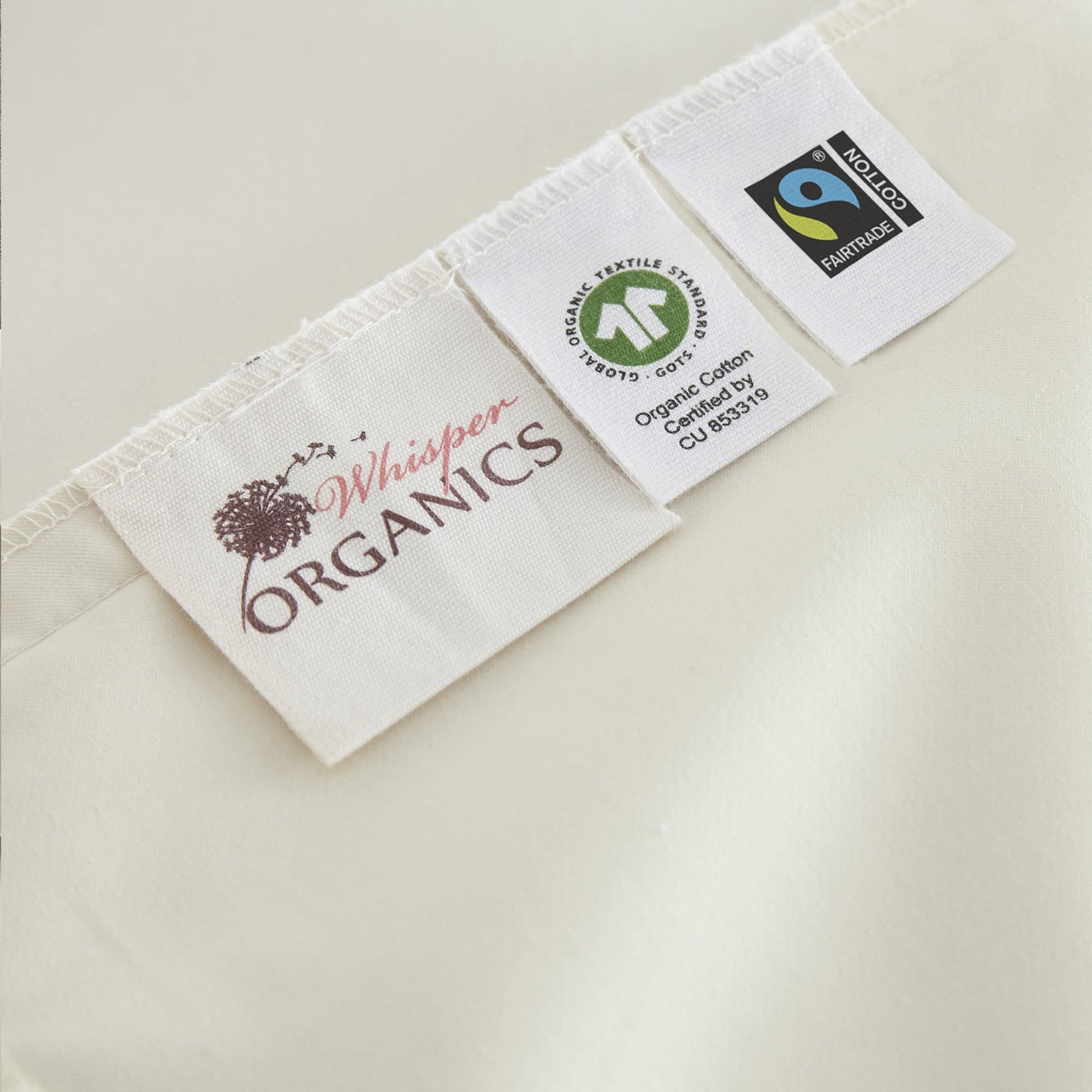 Organic Cotton Waterproof Pillow Protector Whisper Organics