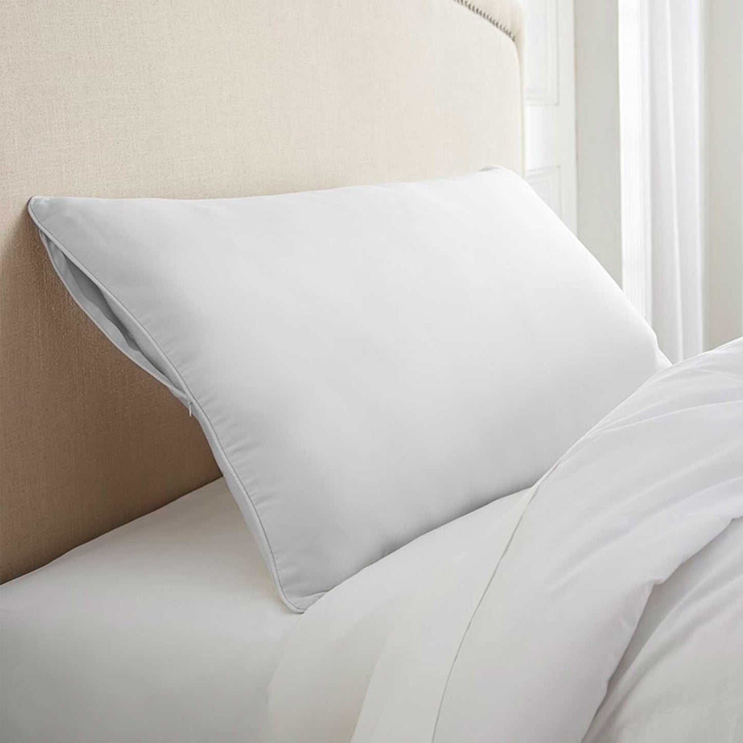 Organic Cotton Waterproof Pillow Protector Whisper Organics