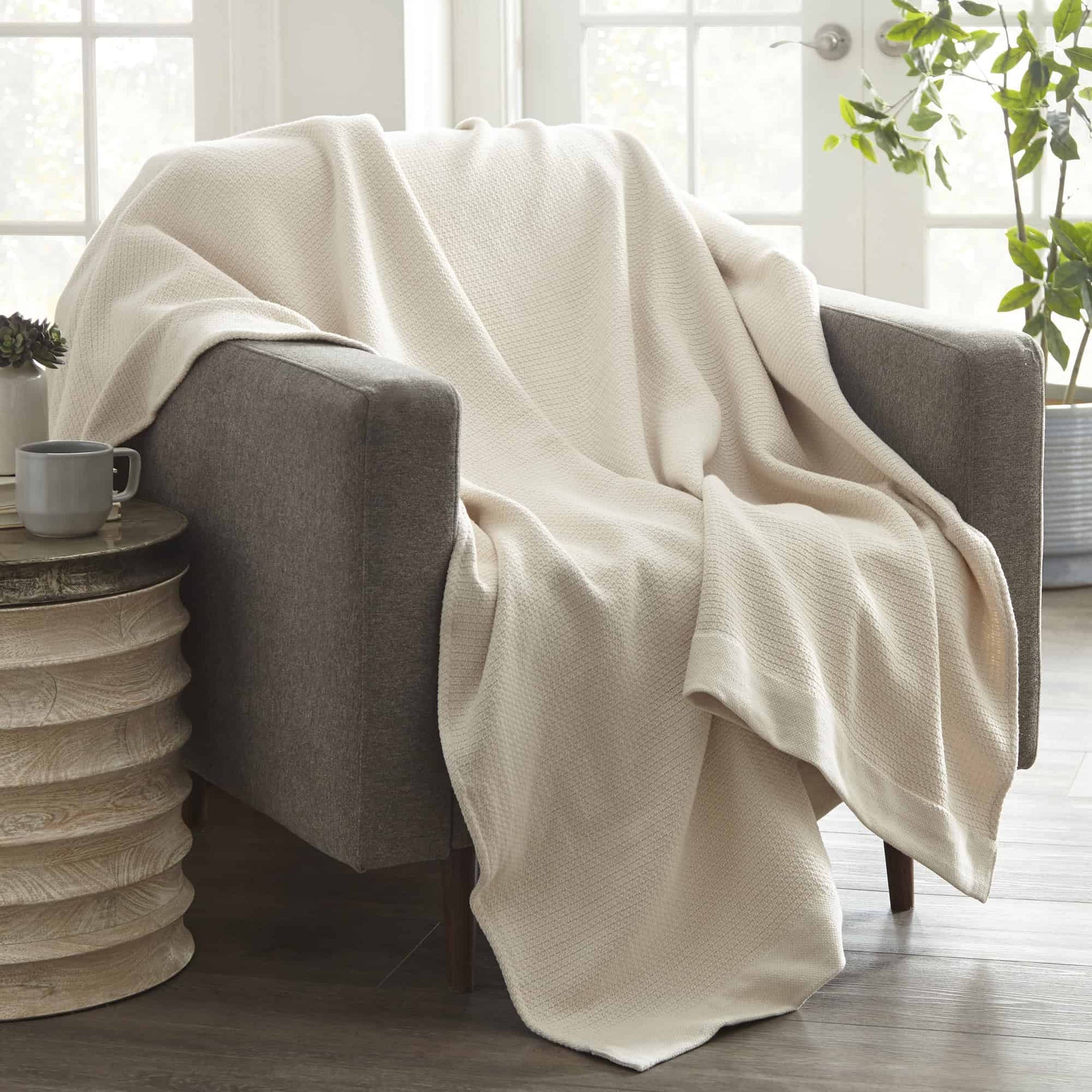 Organic Woven Blanket Whisper Organics