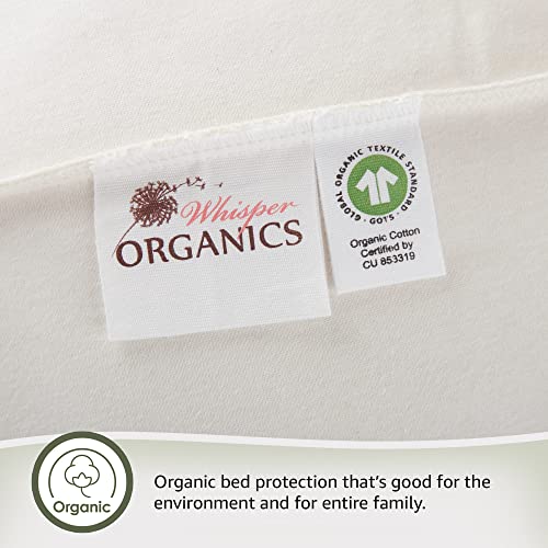 Waterproof Organic Mattress Protector Soft Pique Weave