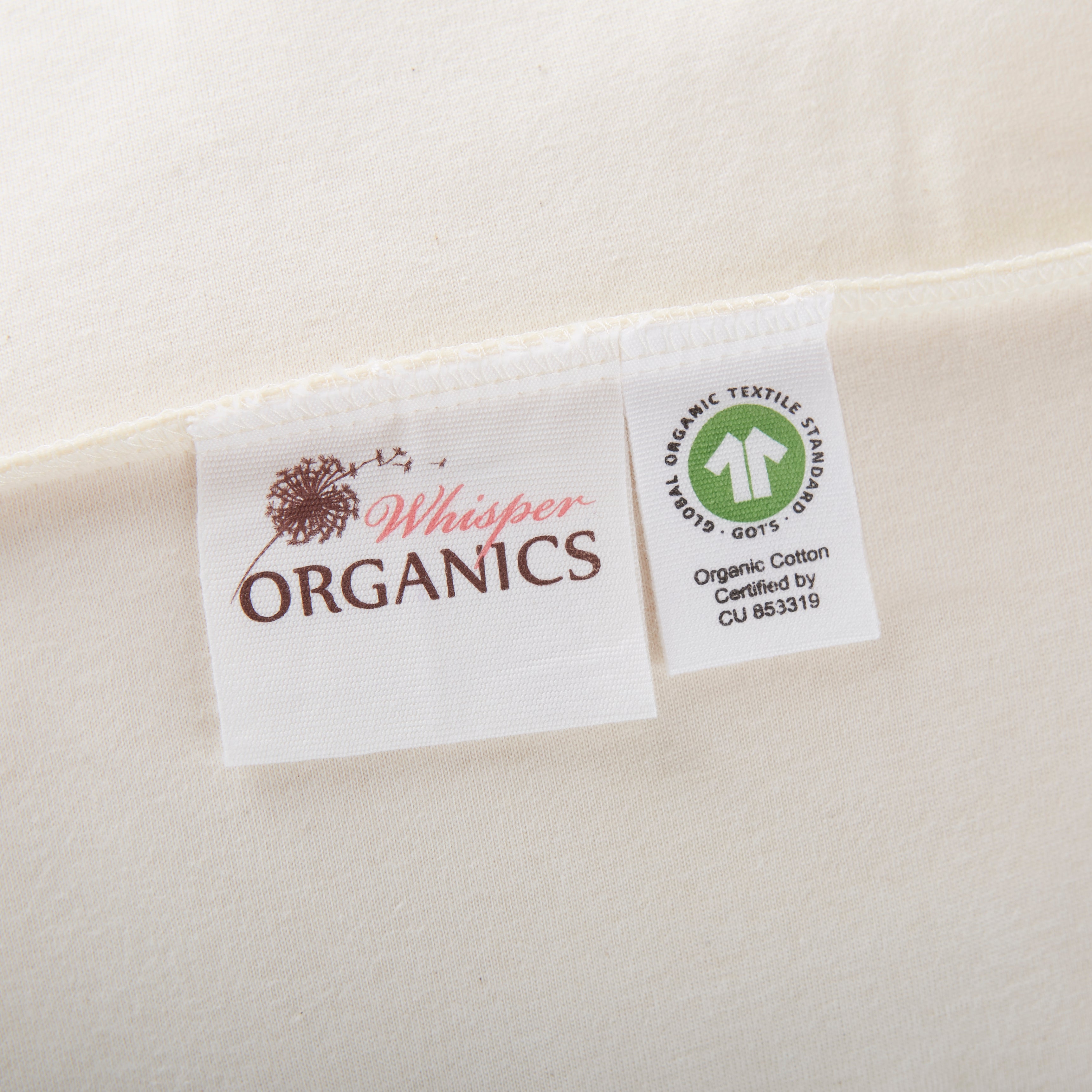 100% Waterproof Organic Crib Mattress Protector - Fairtrade